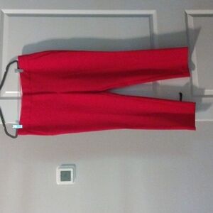 Loft Marisa red slacks/pants size 12 never worn